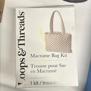 Loops & Threads Macrame Bag Kit